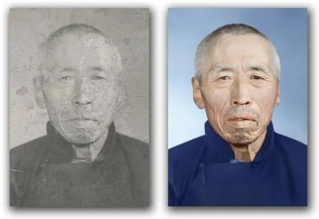 科尔沁右翼中破损照片修复-56