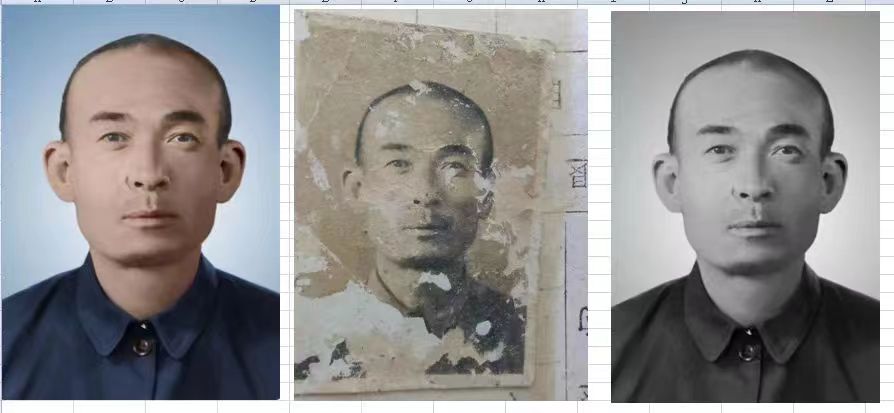 科尔沁右翼中老照片模糊修复-21